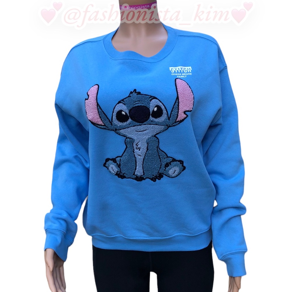 Disney Stitch sweater hoody new with tags